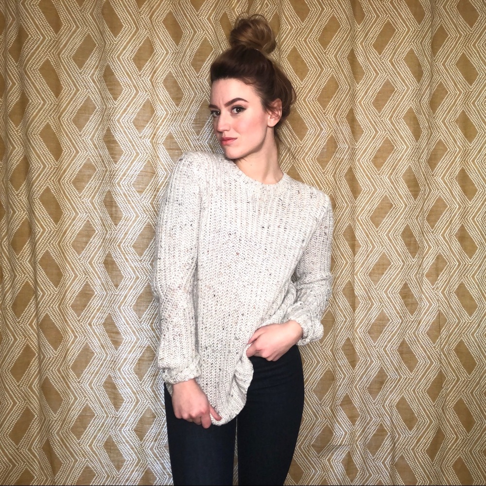 Chunky Cable Knit Sweater